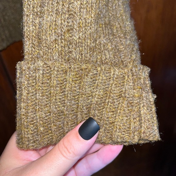 Campus Vintage Men's XL Button Cardigan Sweater Neutral Cottagecore Coastal - Picture 4 of 7